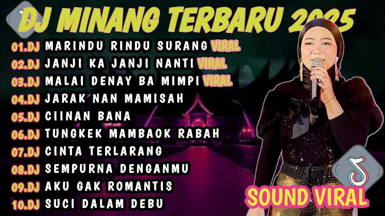 DJ MINANG TERBARU 2024 FULL BASS | VIRAL TIKTOK MERINDU RINDU SURANG | TUNGKEK MAMBAOK RABAH