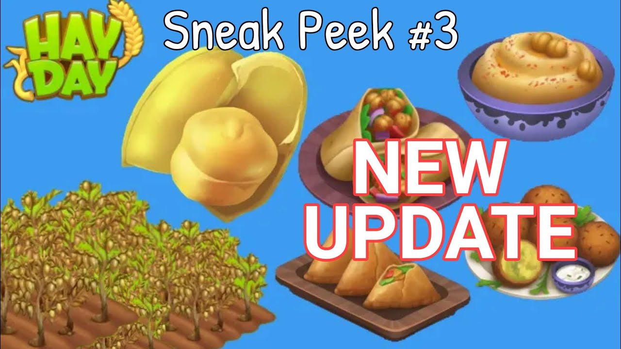 Hay Day Spring 2022 Update - Chickpea & New Products