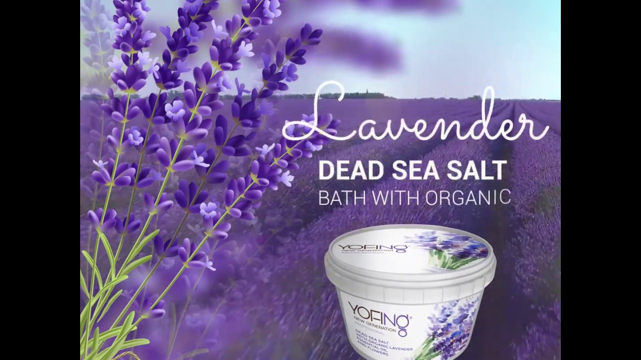 YOFING NEW GENERATION - DEAD SEA SALT BATH WITH ORGANIC LAVENDER