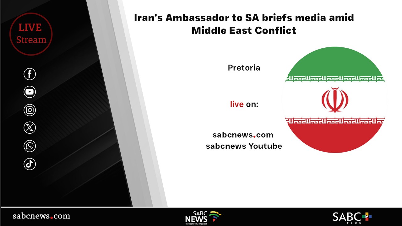 Iran's Ambassador  to SA briefs the media