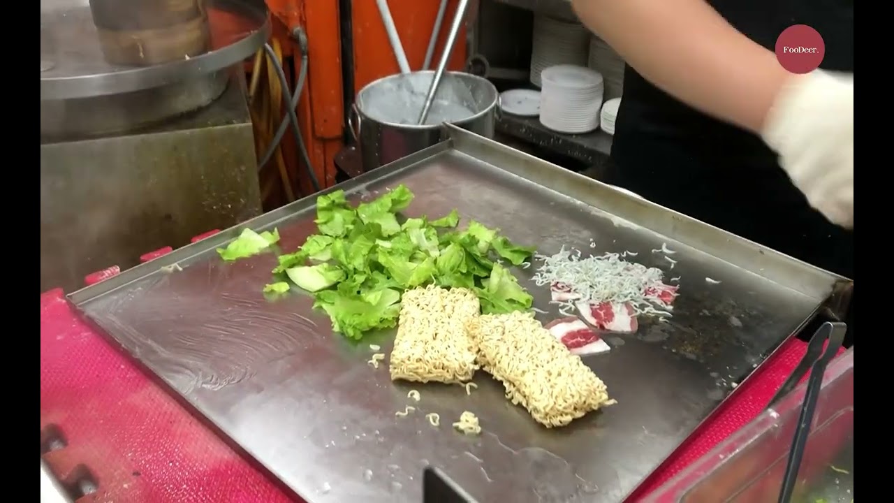 台灣街頭美食 - 稻香石磨腸粉｜Rice Noodle Roll - Taiwan Street Food