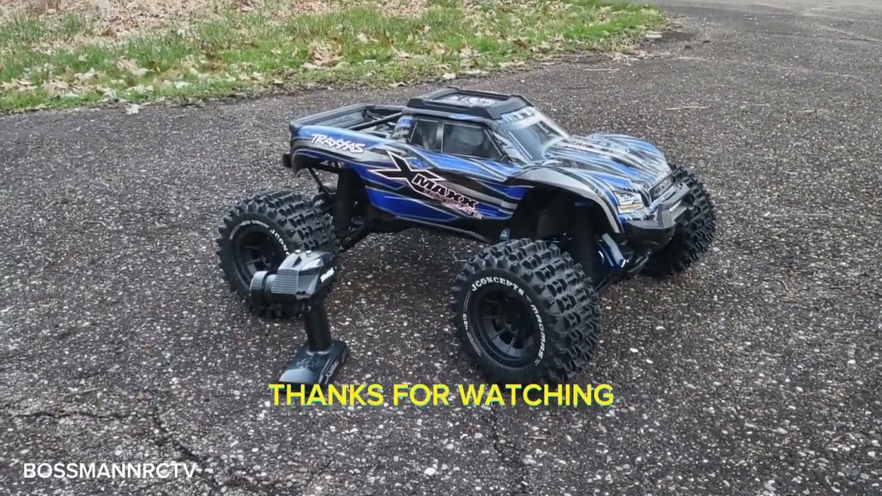 ULTIMATE XMAXX SPEED RUN... JCONCEPTS MAGMAS TIRES
