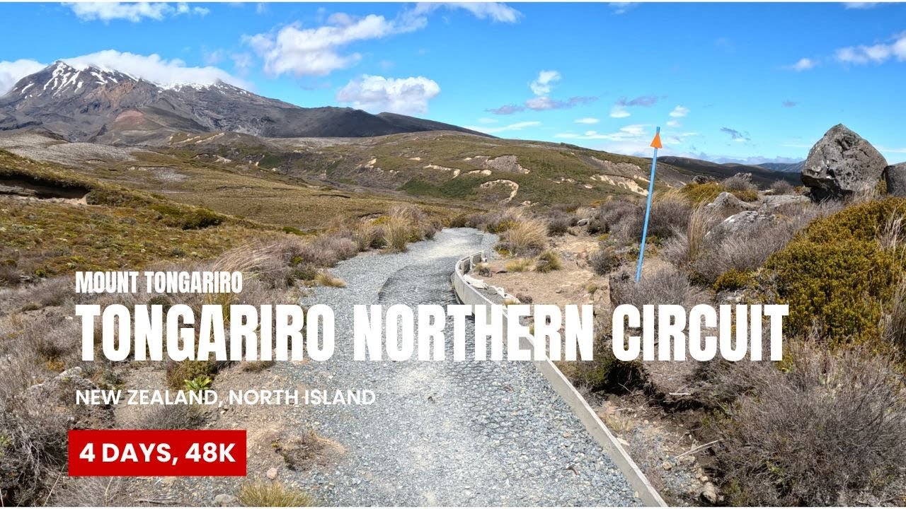 Tongariro Northern Circuit (48k Hike), North Island, New Zealand