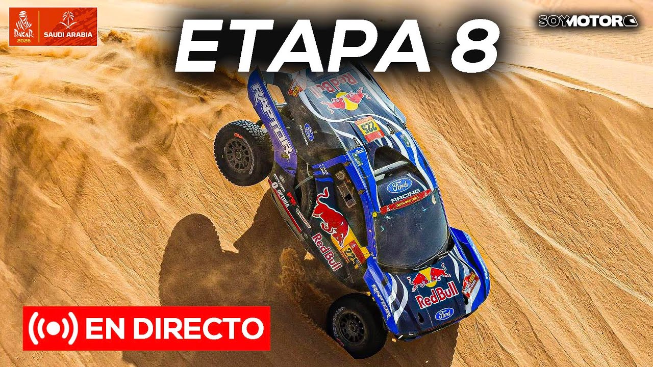 EN DIRECTO: Dakar 2026 - Etapa 8 | SoyMotor.com