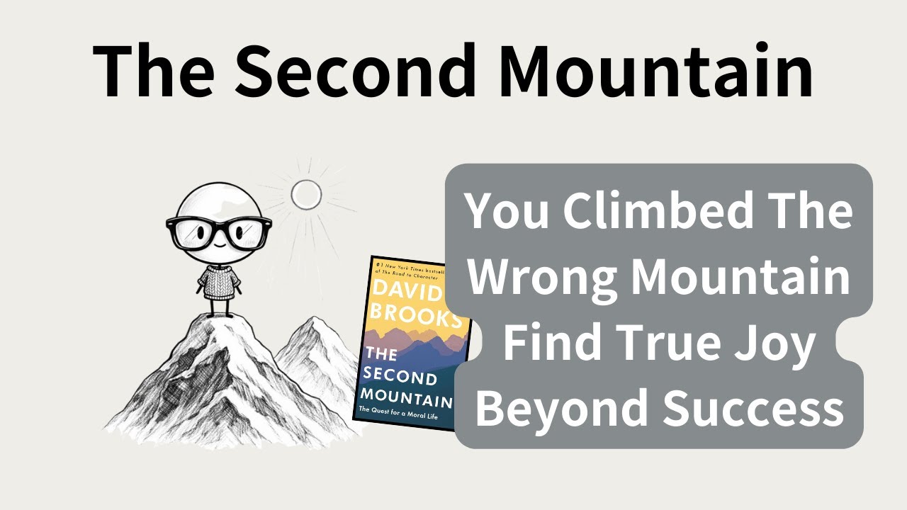 Why You Feel Empty at the Top: The Second Mountain | Find True Purpose & Joy 🏔️❤️