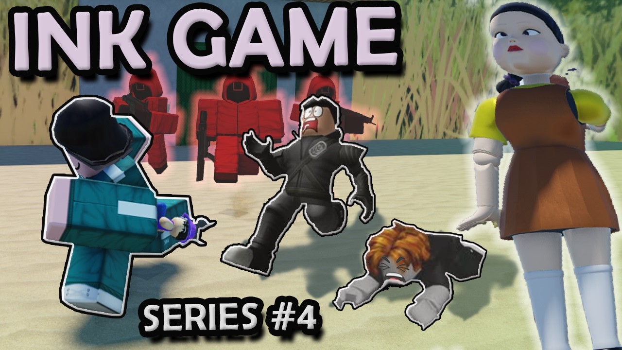 Забавные моменты из игры Ink Game ROBLOX - Еженедельная серия #4