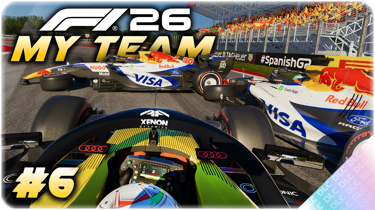 Масштабная авария блокирует мне путь! Гонка с резкими поворотами! - F1 26 MY TEAM CAREER Часть 6
