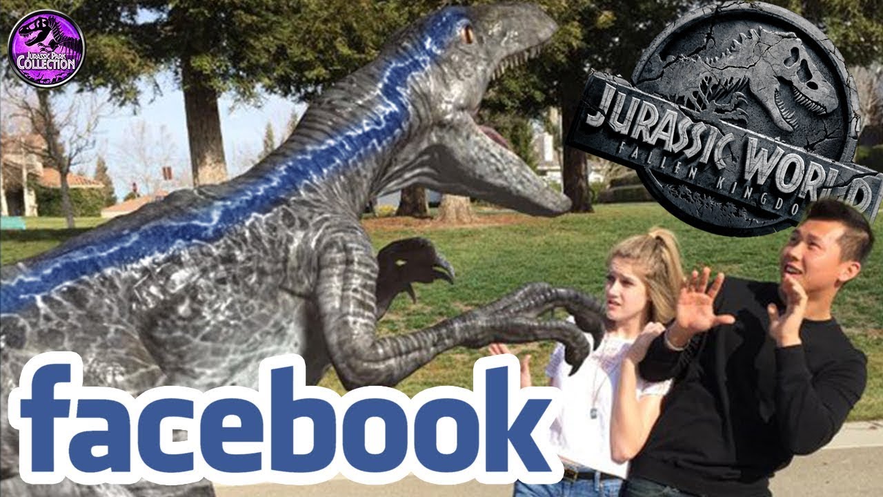 JurassicWorld Effect on your Facebook camera!