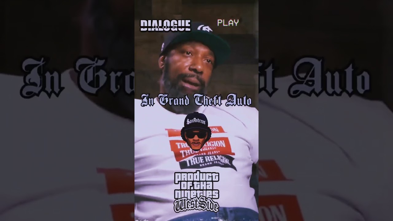 MC Eiht talks voicing Ryder in GTA San Andreas 🌴 #gtasanandreas