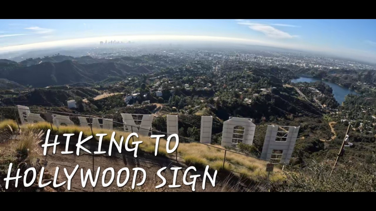 HIKING TO HOLLYWOOD SIGN