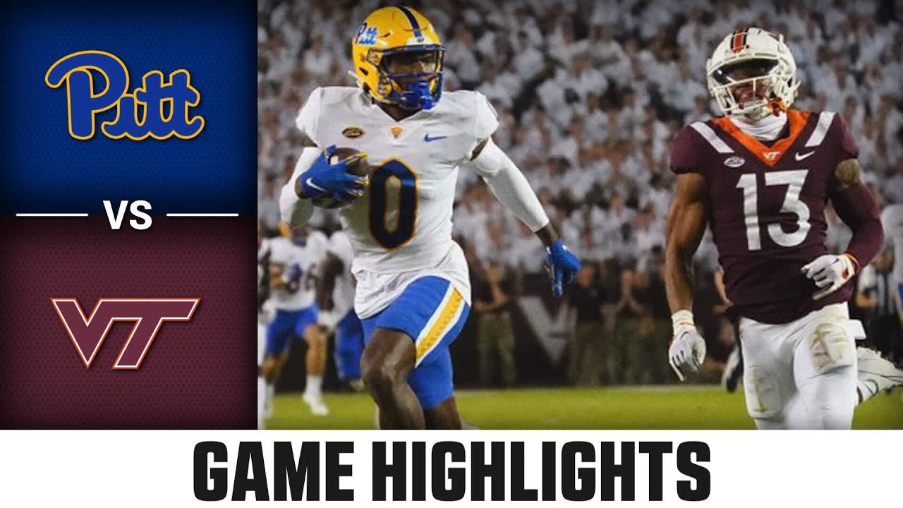 Pitt vs. Virginia Tech Game Highlights | 2023 ACC Football
