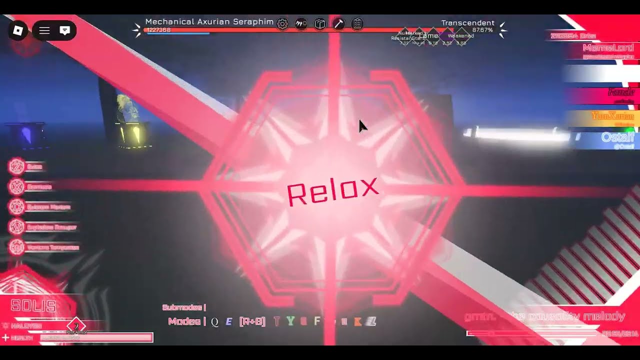 Transcendant MAS fight but something is not right
