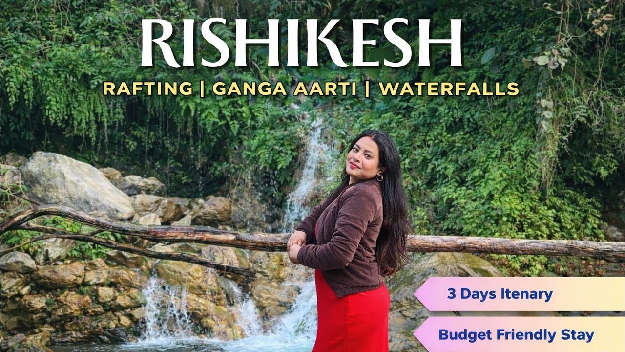 Rishikesh Travel Vlog | Waterfalls 💦 Ganga Aarti |Spiritual Vibes