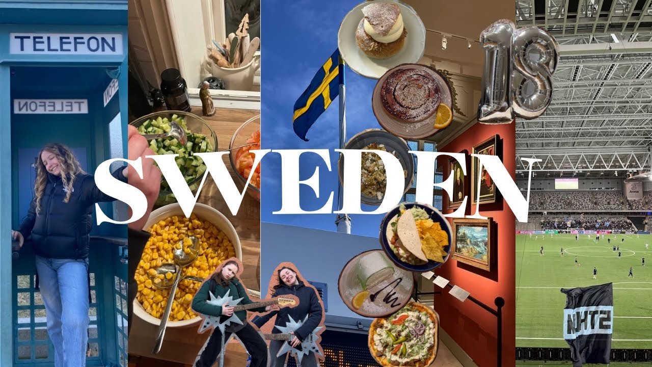 Notre voyage scolaire en Suède 🇸🇪