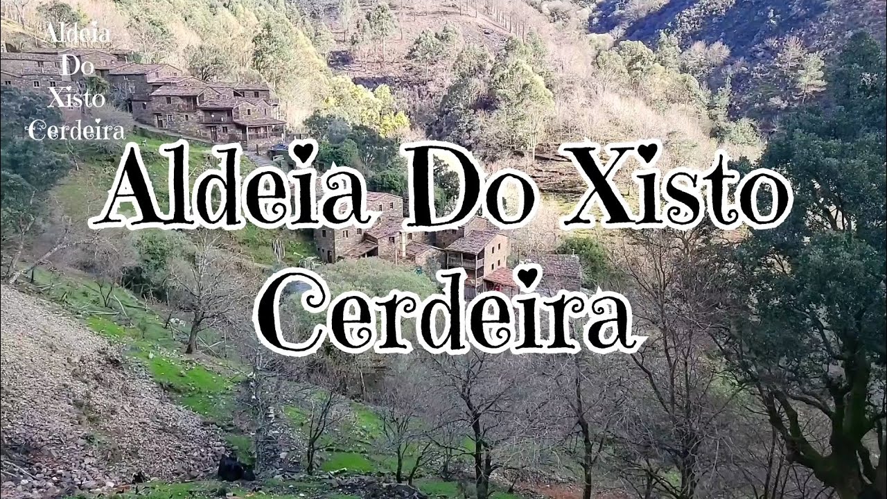 🔥 Parece  um Filme, Mas É Portugal — Conheça aldeia do xisto chamada  Cerdeira! 🎬 shist village.
