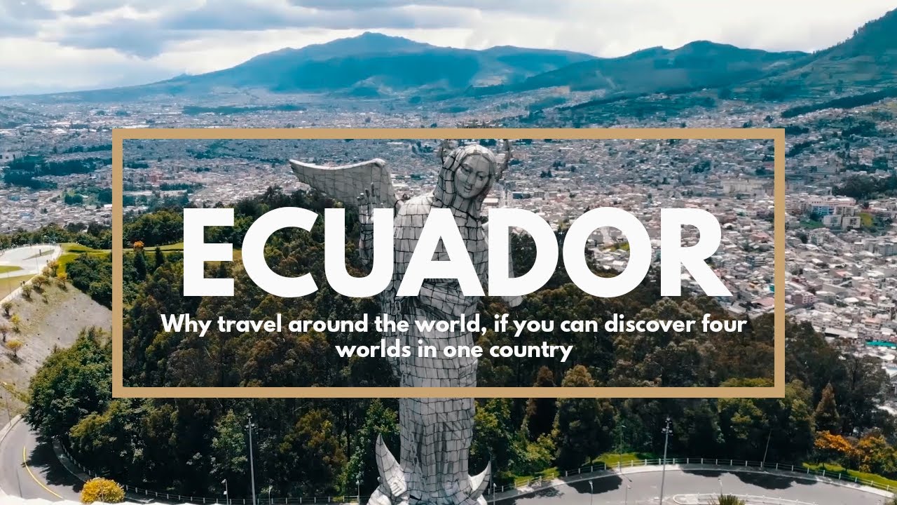 Discover ECUADOR 🇪🇨 the country of the four worlds ! 🗻 🏝 🏖