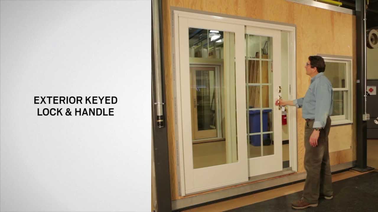 Identifying the Parts of a Gliding Door | Andersen Windows