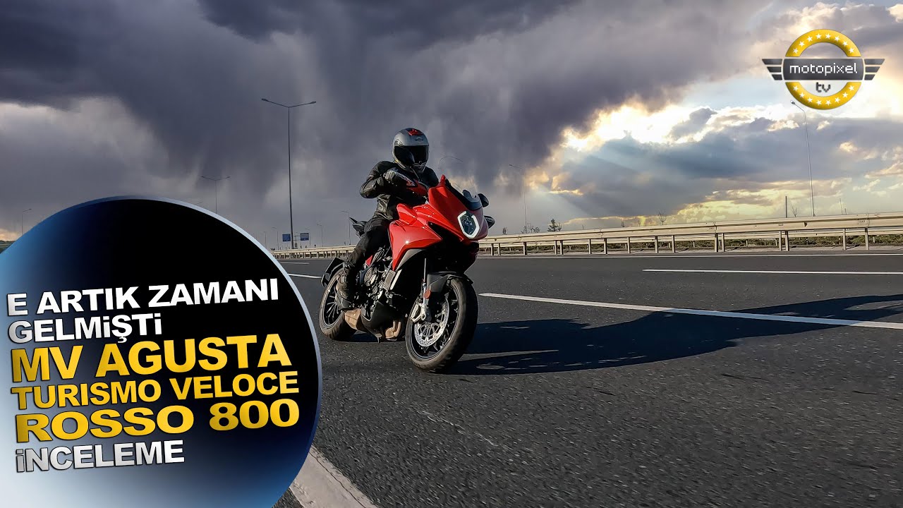 E Artık Zamanı Gelmişti! MV Agusta Turismo Veloce Rosso 800 İnceleme