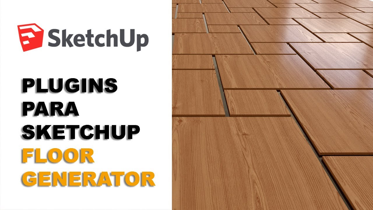 Plugins para Sketchup - Floor Generator