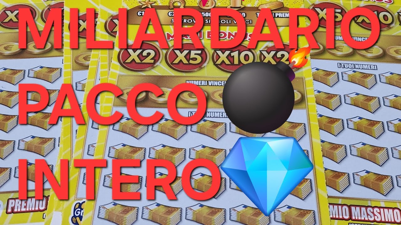 maxi miliardario pacco intero🎉💥🍀🧿🪄🎊✨️💲