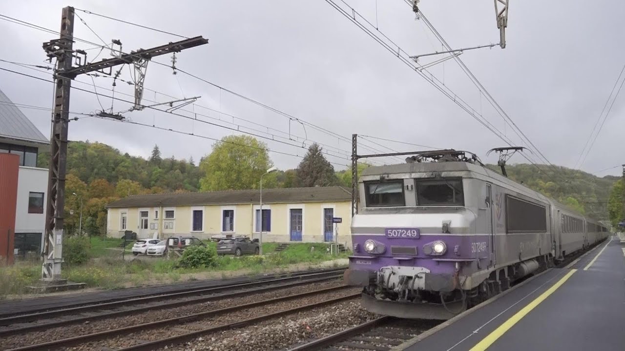les BB 7200 en gare de tonnerre