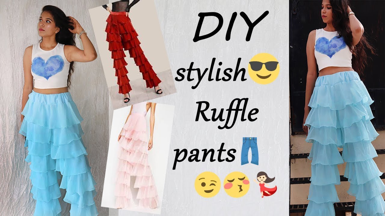DIY Ruffle Pants (easy) | How to| DREAM Episode 11|Dream Patel!