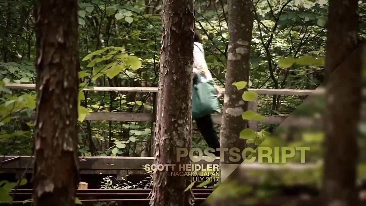 Post Script   Scott Heidler   Forest Bathing in Japan promo