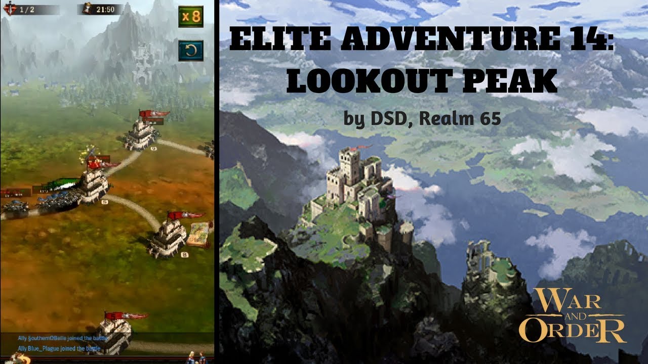 Elite Adventure 14 by DSD of Realm 65 - War and Order Gameplay