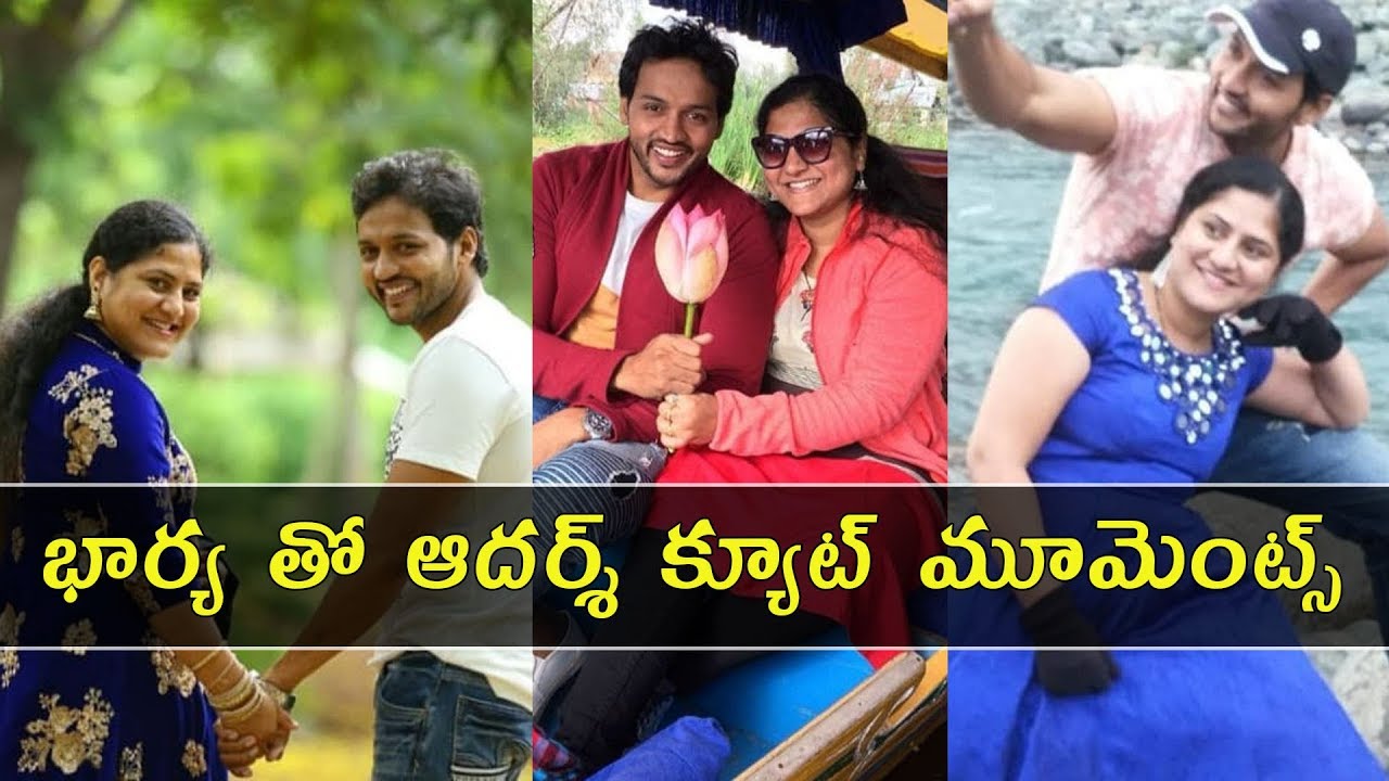 Agni Sakshi serial actor Aadarsh with his wife Masthu adorable moments | Gup Chup Masthi