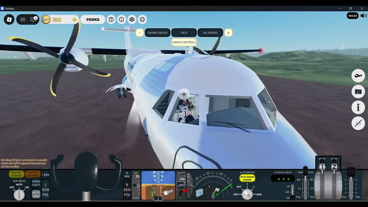 me playing emergency landing beta