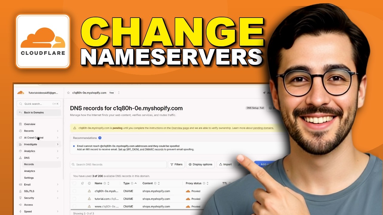 Как изменить DNS-серверы Cloudflare на DNS-серверы хостинга &mdash; Полное руководство (2026)
