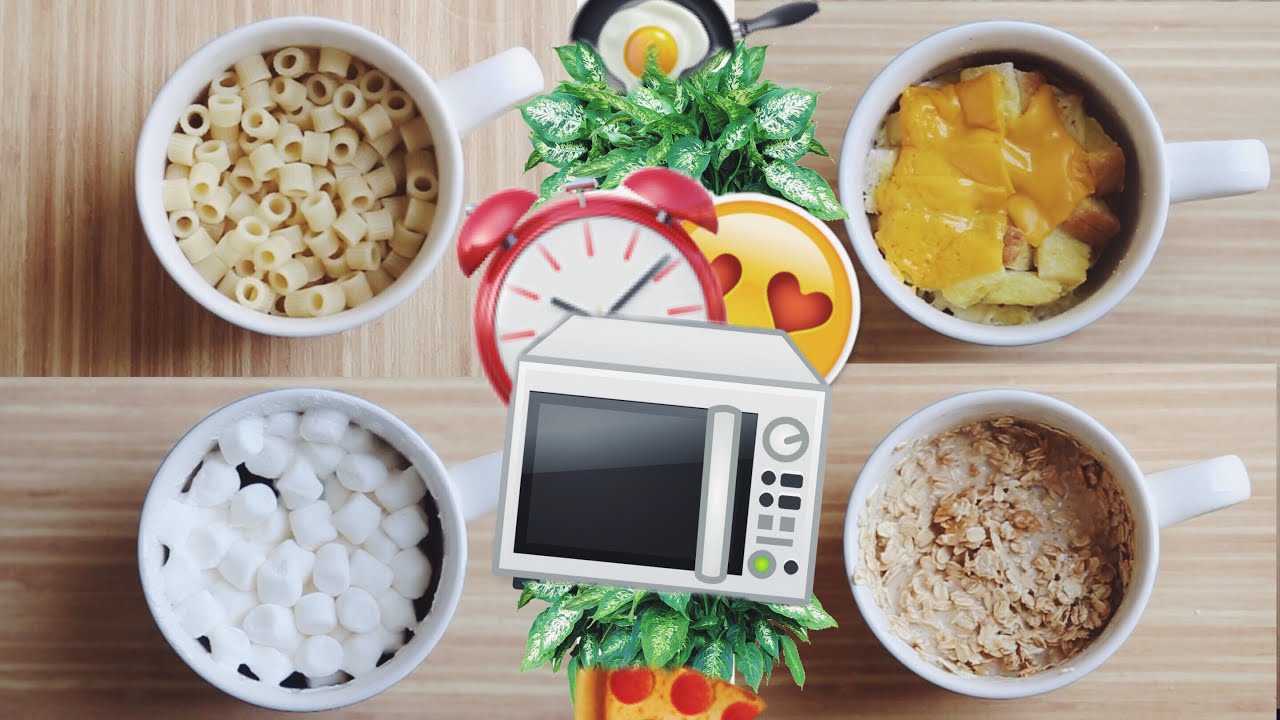 اكلات سهله ولذيذه بالميكرويف | بـ دقائق فقط 😍⏰!!