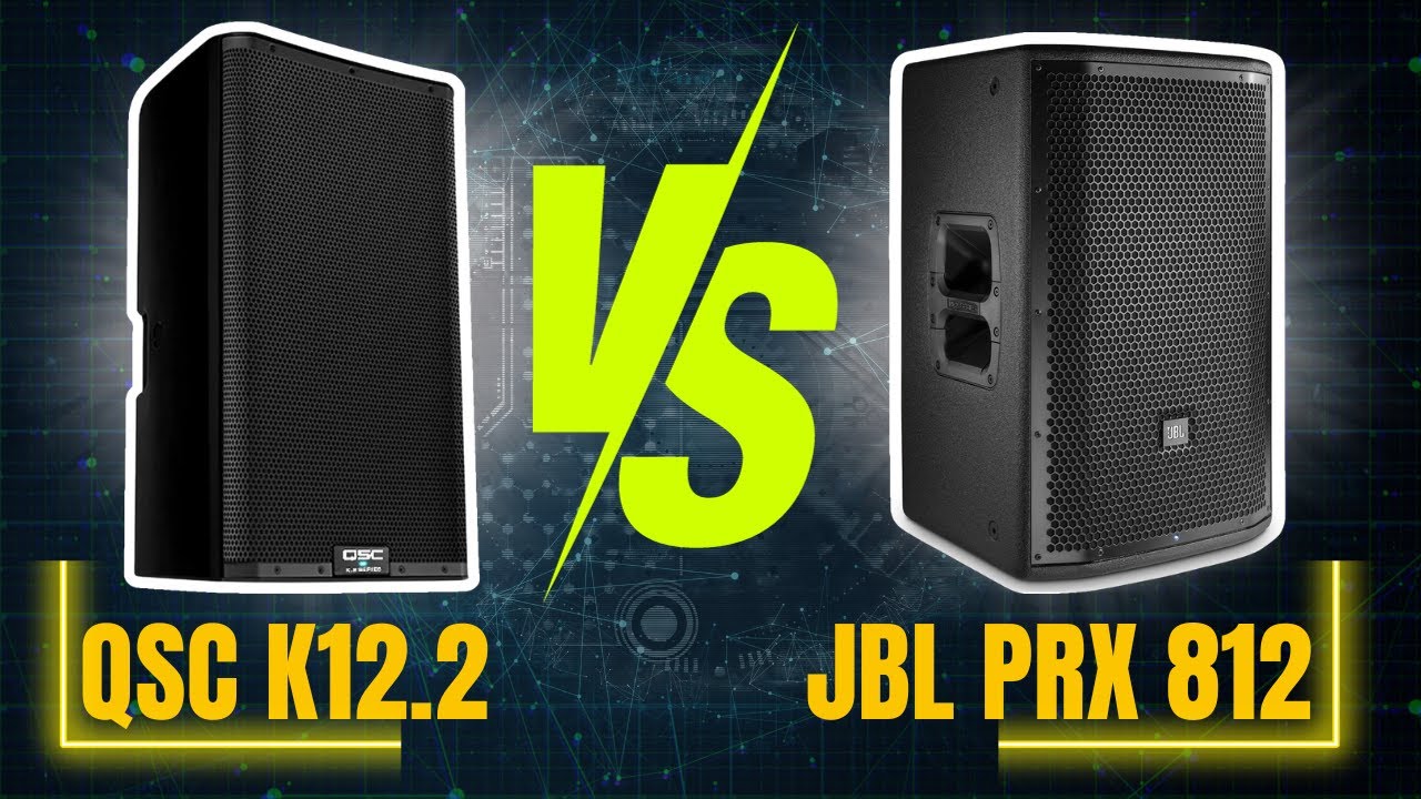 JBL PRX812 против QSC K12.2: решающее состязание 12-дюймовых активных колонок!