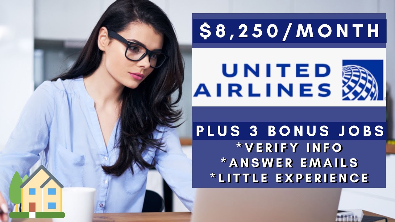 United Airlines is Hiring Remote plus Little Experience Work From Home Jobs 2025
