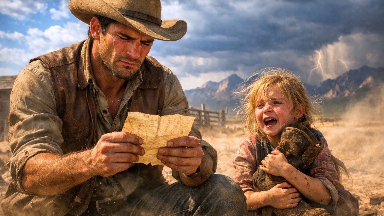 A Girl Sobbed, “This Was in Papa’s Boot” — The Rancher Read It… and Everything Changed