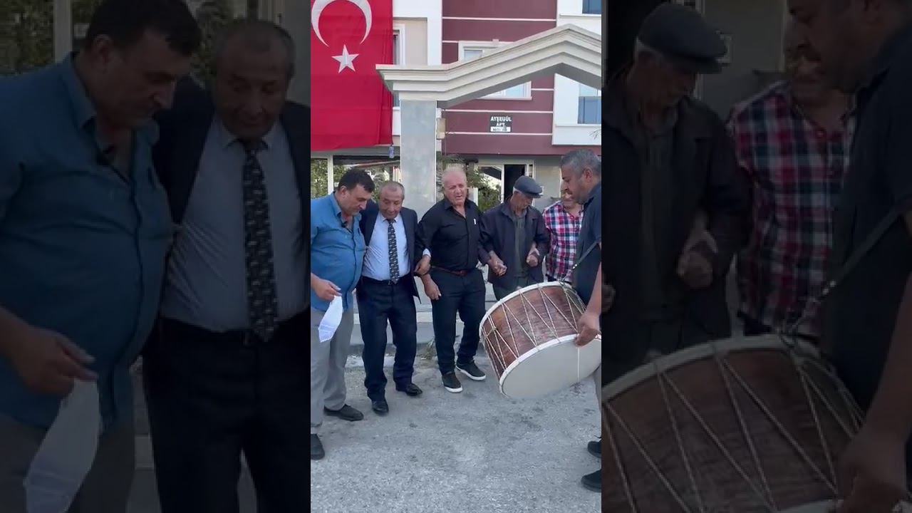 Ankara Karapürçek'de Çorum Sungurlular Ağırlama halayı çekiyor