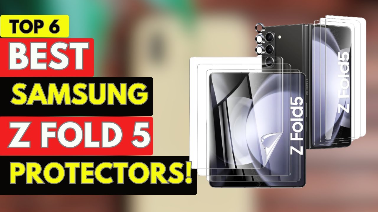 Top 6 Best Samsung Z Fold 5 Screen Protectors 2023!✅✔🔥🔥