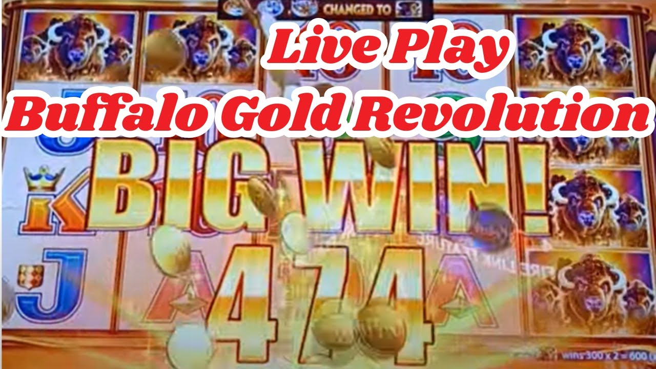 Buffalo Gold Revolution Slot Machine Live Play