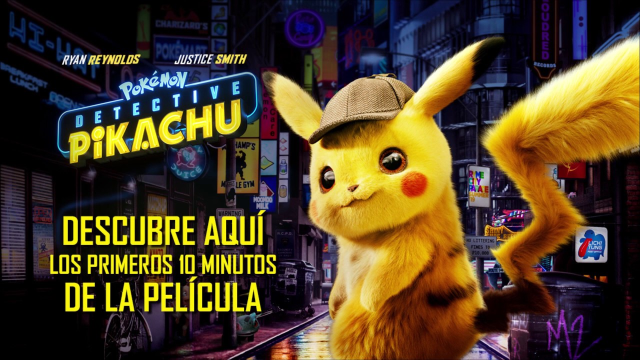 POKÉMON Detective Pikachu - Primeros minutos de la Película