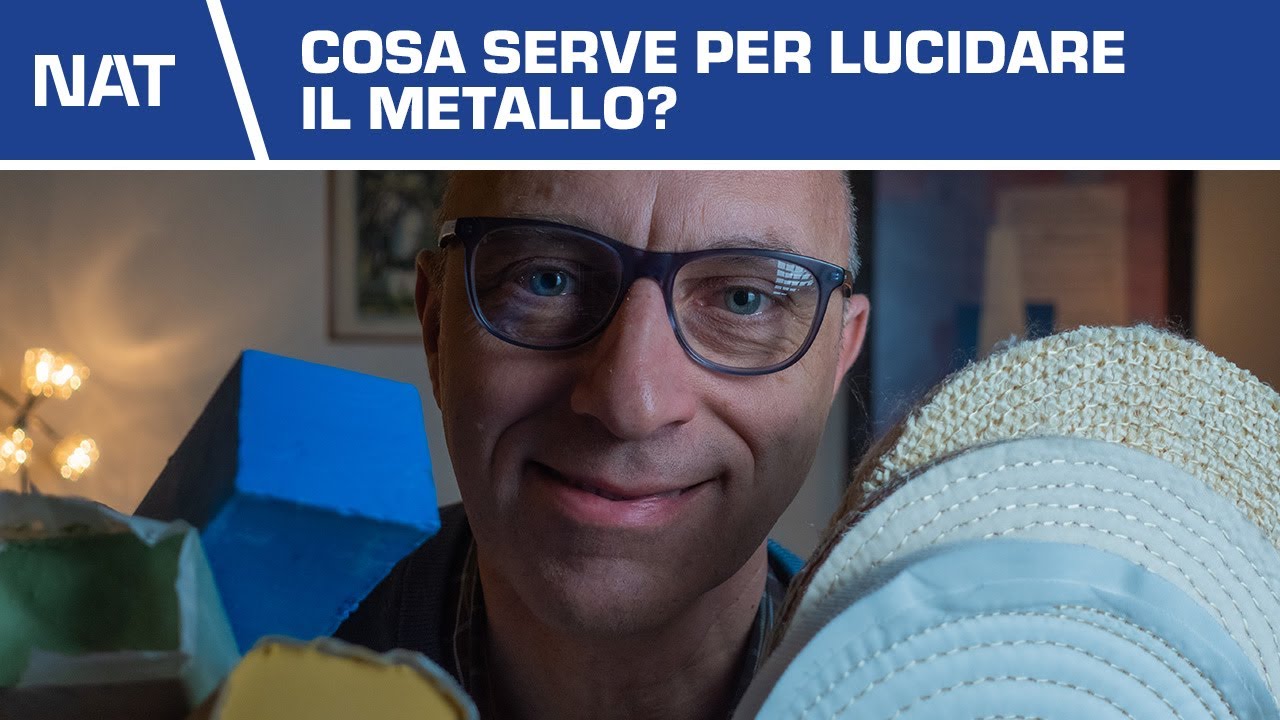 Cosa serve per lucidare il metallo? paste e ruote in sisal, cotone e feltro