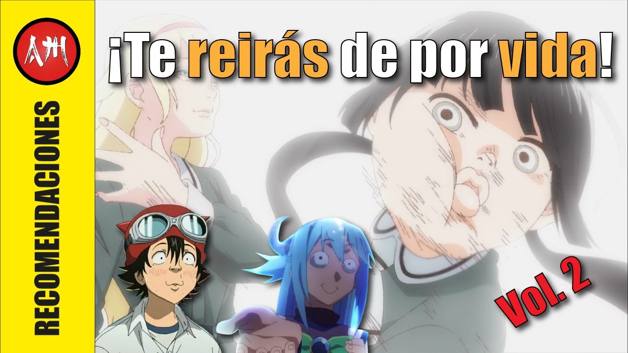 &iexcl;Otras 8 series ANIME de COMEDIA IMPERDIBLES  con las que no parar&aacute;s de re&iacute;r! | RECOMENDACIONES.