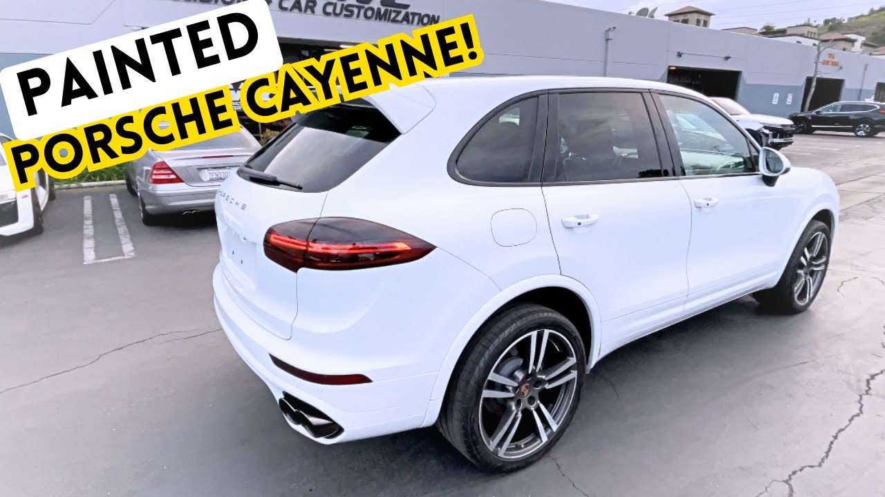 Rebuilding Salvaged Porsche Cayenne Platinum Edition