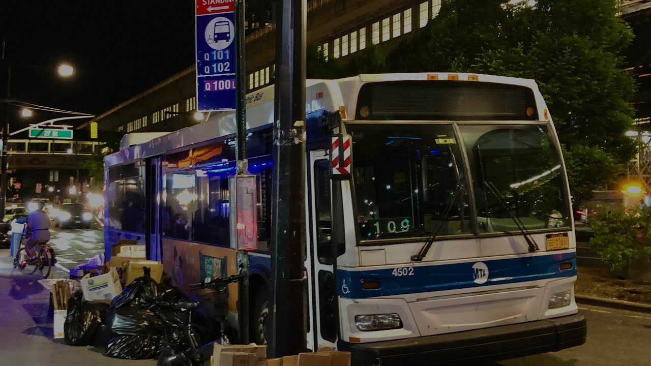 MTA Bus Company | 2009 Orion VII Next Generation HEV #4551 Audio Recording