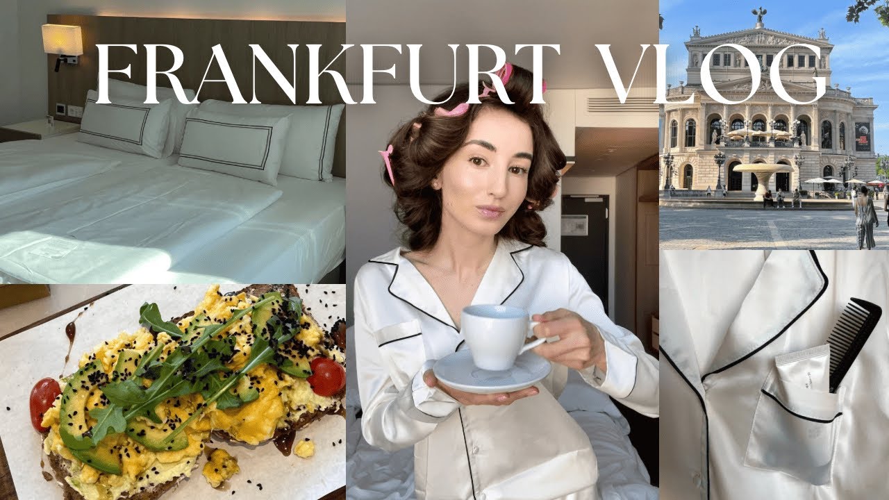 FRANKFURT VLOG: контент-день, сніданок, атмосферний влог