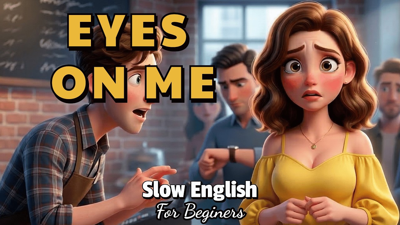 He Asked “For Here or To Go?”… I Froze | Easy English Listening Practice (A2 Level)