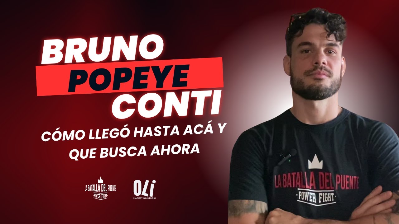 Bruno Contti habla sin filtros: su paso por la batalla del puente, desafíos y lo que se viene.