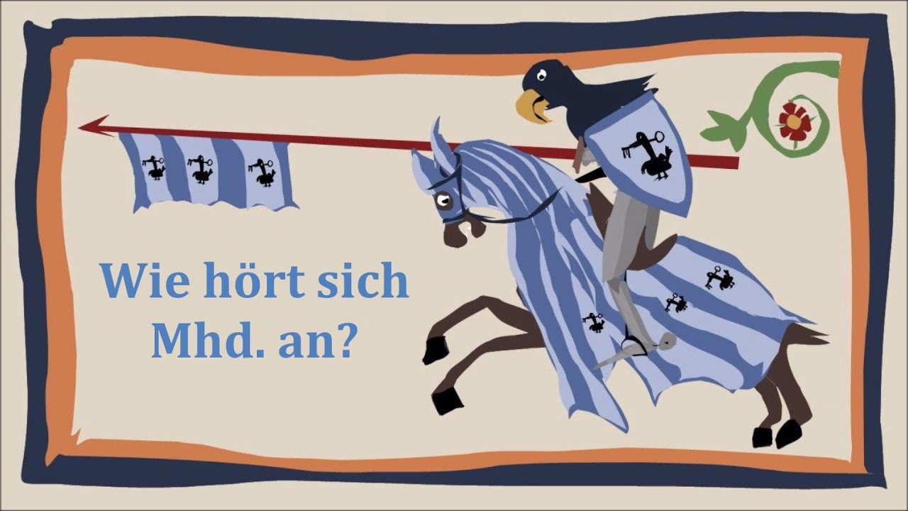 Wie h&ouml;rt sich Mittelhochdeutsch an? || Mittelhochdeutsch Grundlagen