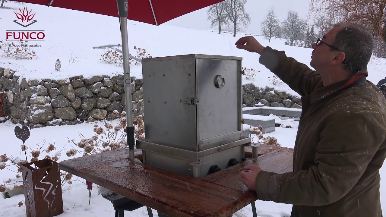 Räuchern mit dem Gas Funco