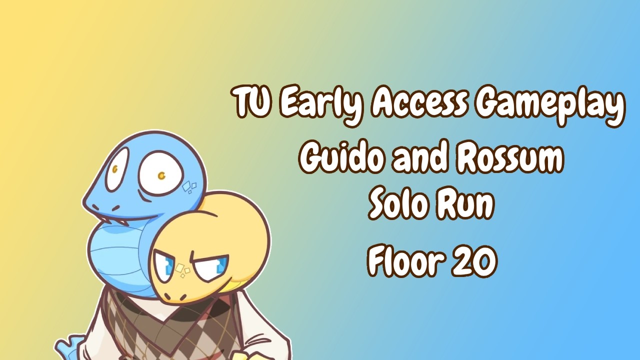 Toons Universe | Guido & Rossum Solo Run | Floor 20 (Early Access)