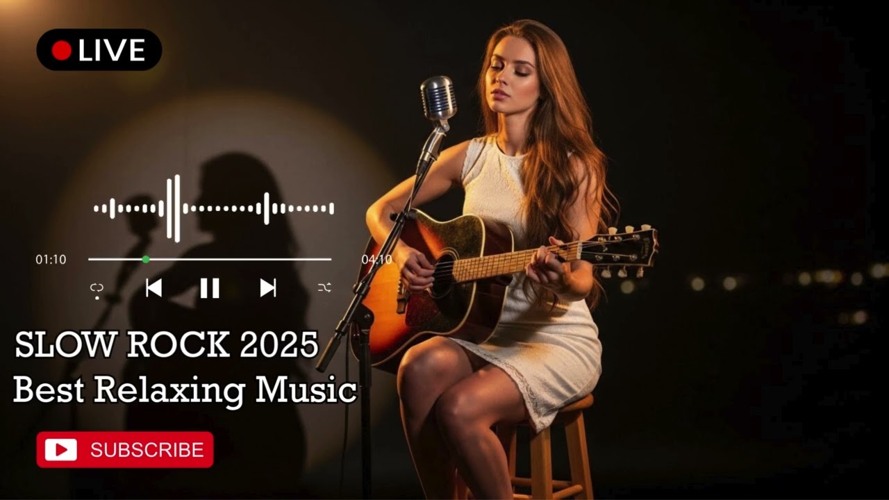 Golden Hour Slow Rock Love Songs 2025 | Timeless Romantic Ballads for Soft Evenings